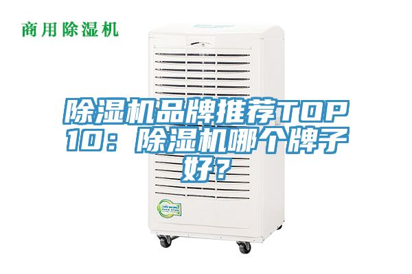 除濕機品牌推薦TOP10：除濕機哪個牌子好？