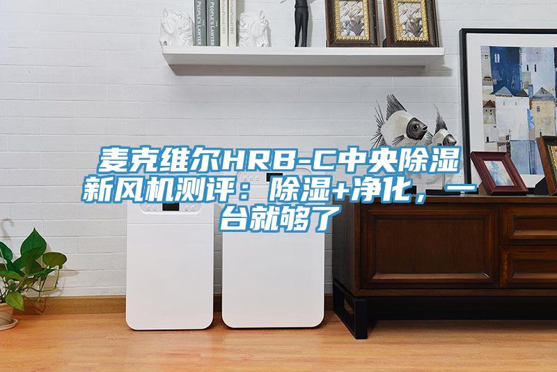 麥克維爾HRB-C中央除濕新風機測評：除濕+凈化，一臺就夠了